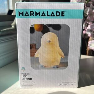 Marmalade Penguin LED Decor